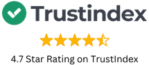 Trustindex 4.7 star rating